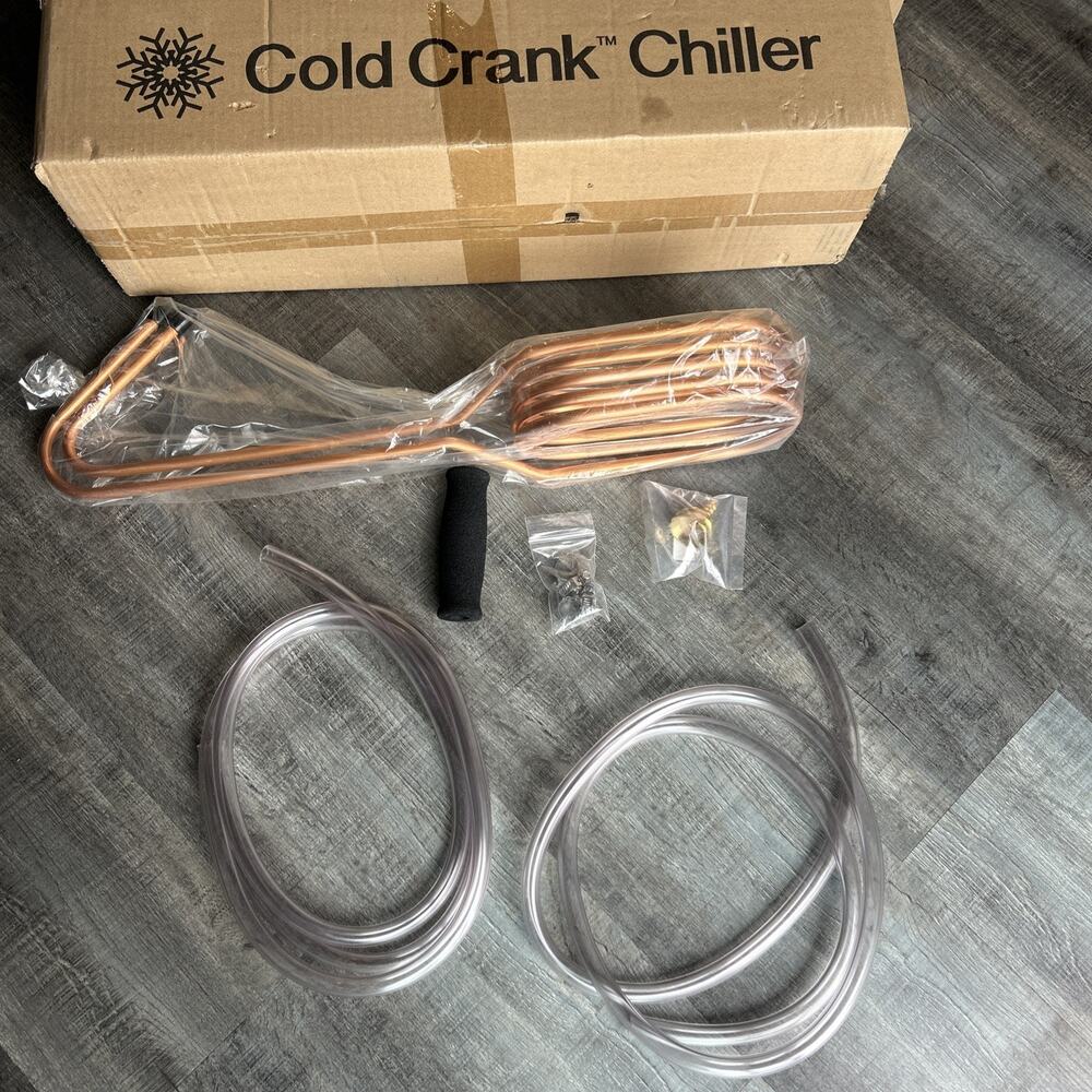 NEW Open Box Northern Brewer Cold Crank Wort Chiller Copper Immersion Coil Kit - Picture 2 of 4